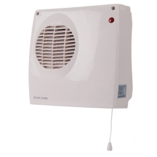 Hyco ALTOT 1/2kw Wall Mount Downflow Fan Heater with Timer